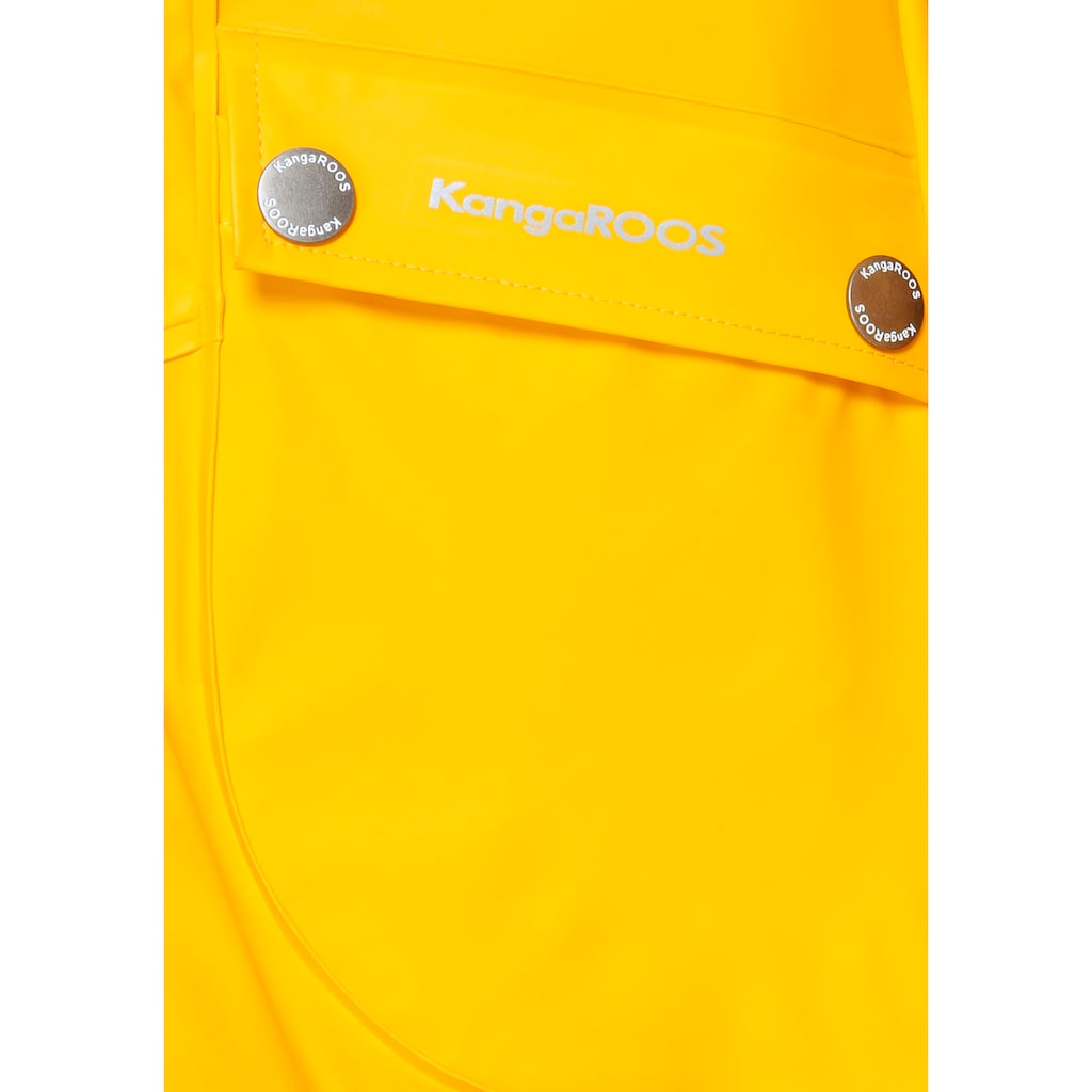 KangaROOS Regenjacke, mit reflektierenden Logo-Drucken