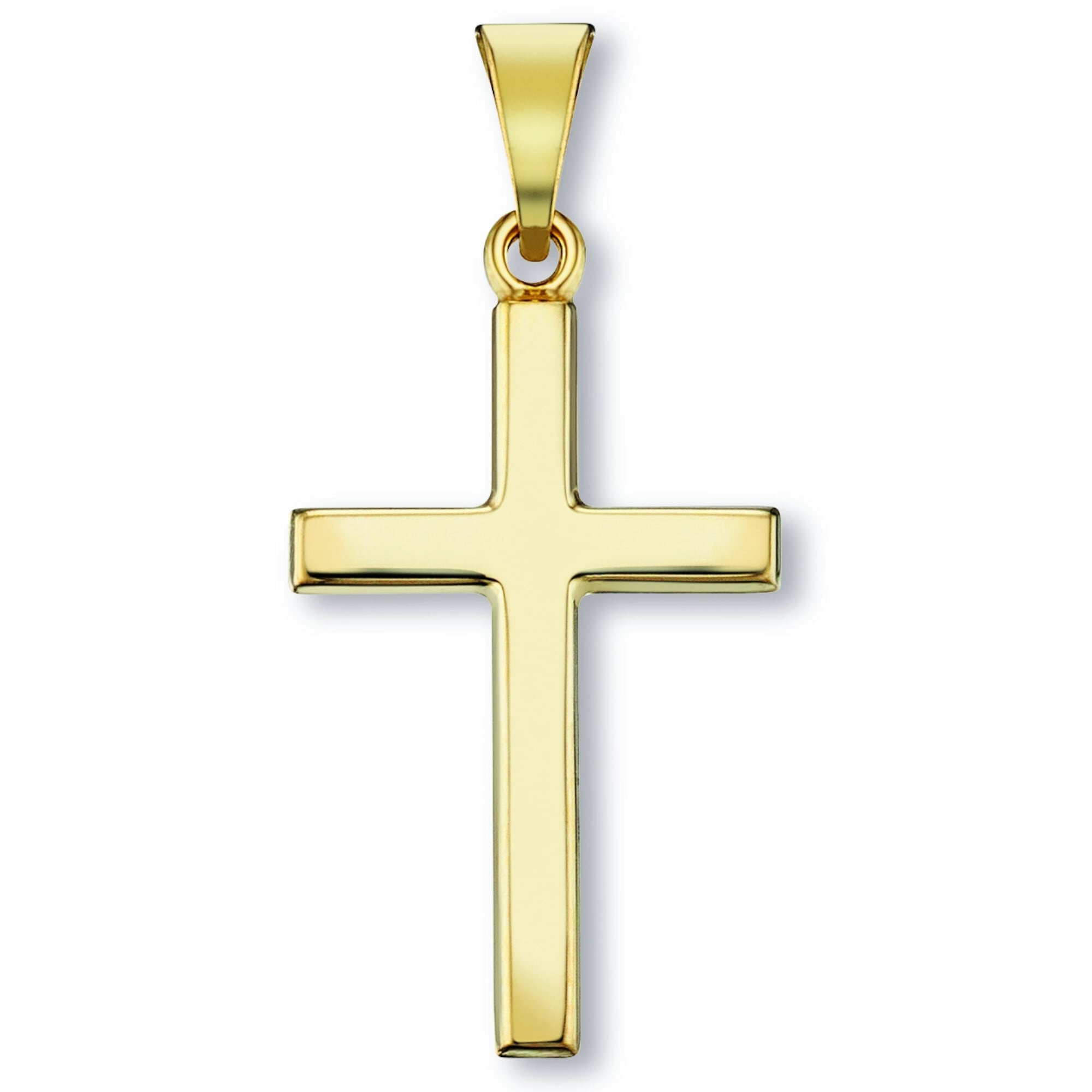 ONE ELEMENT Kette Anhänger »Kreuz kaufen verstellbarer online 333 walking Set Halskette aus Anhänger mit Gelbgold«, mit - I\'m Schmuckset 