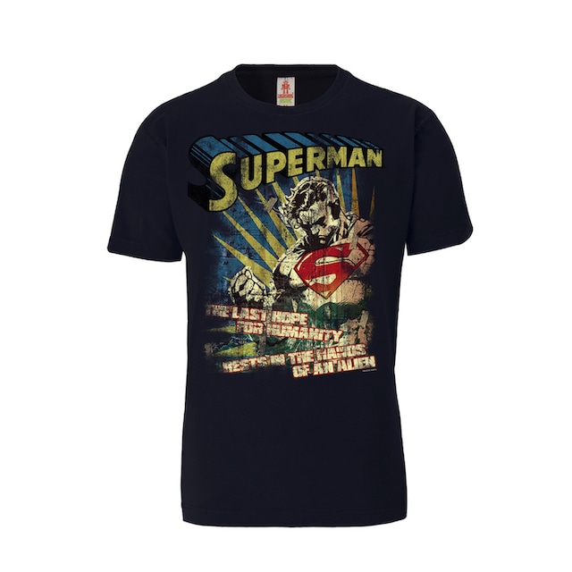 LOGOSHIRT T-Shirt »Superman - The Last Hope«, mit lizenziertem  Originaldesign bestellen | I'm walking