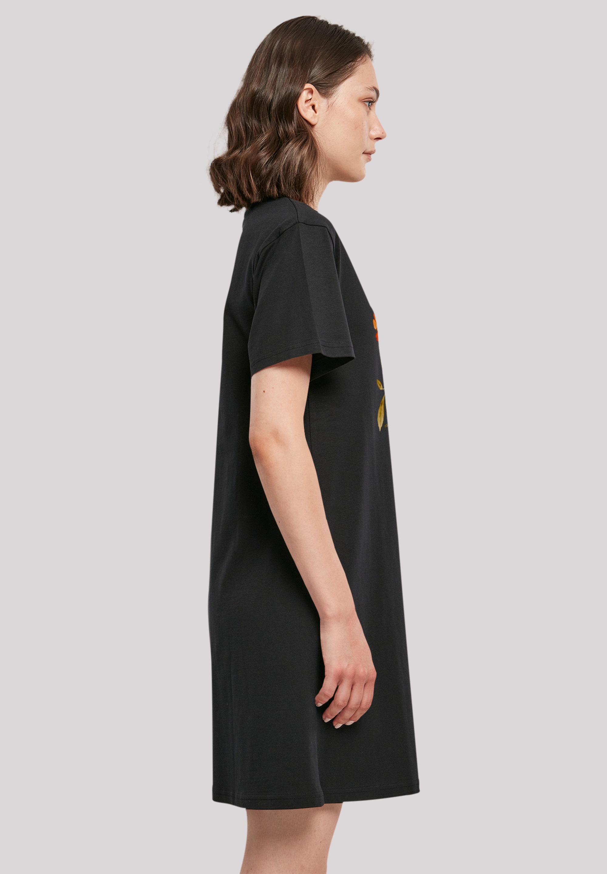 F4NT4STIC Shirtkleid »Blumenmuster Damen T-Shirt walking Print I\'m | shoppen Kleid«