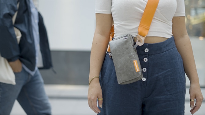Bag to Life ULD Crossover kaufen Design I\'m walking Bag«, online »Jettainer Umhängetasche praktischen | im