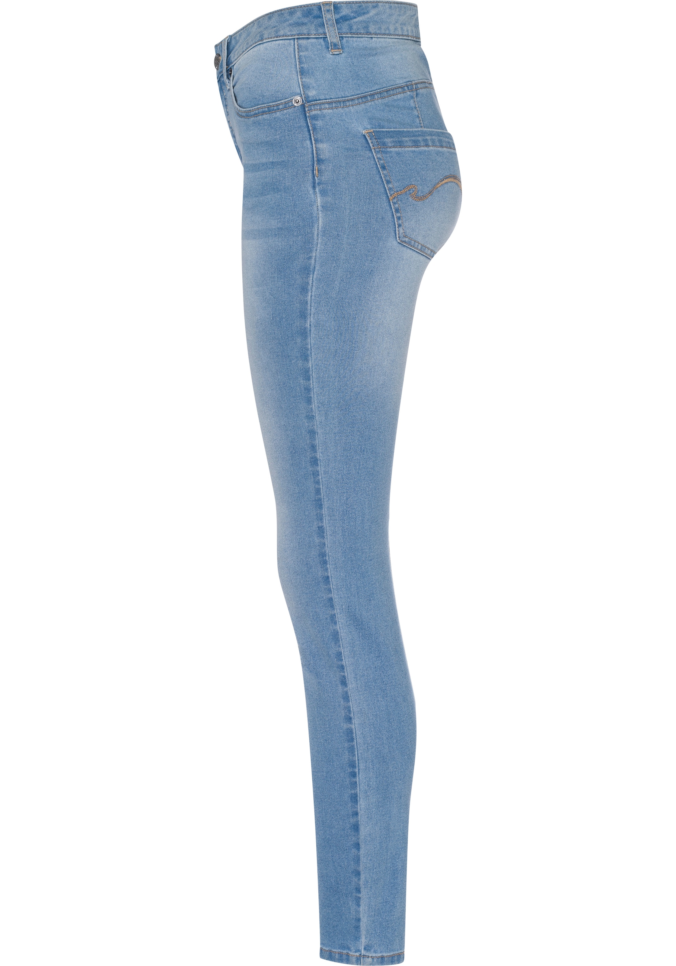 KangaROOS Slim-fit-Jeans »CROPPED HIGH WAIST SLIM bestellen FIT«, NEUE KOLLEKTION