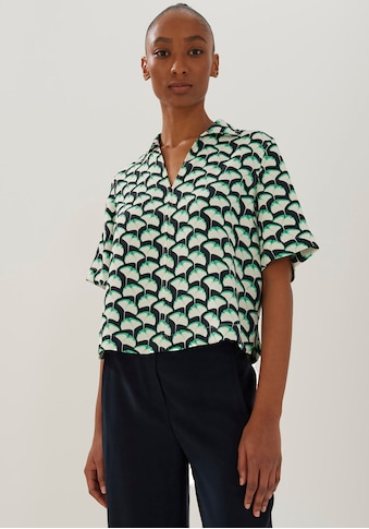 someday Shirtbluse »Zulan«, mit Ginkgo-Blatt als Inspiration für Print kaufen