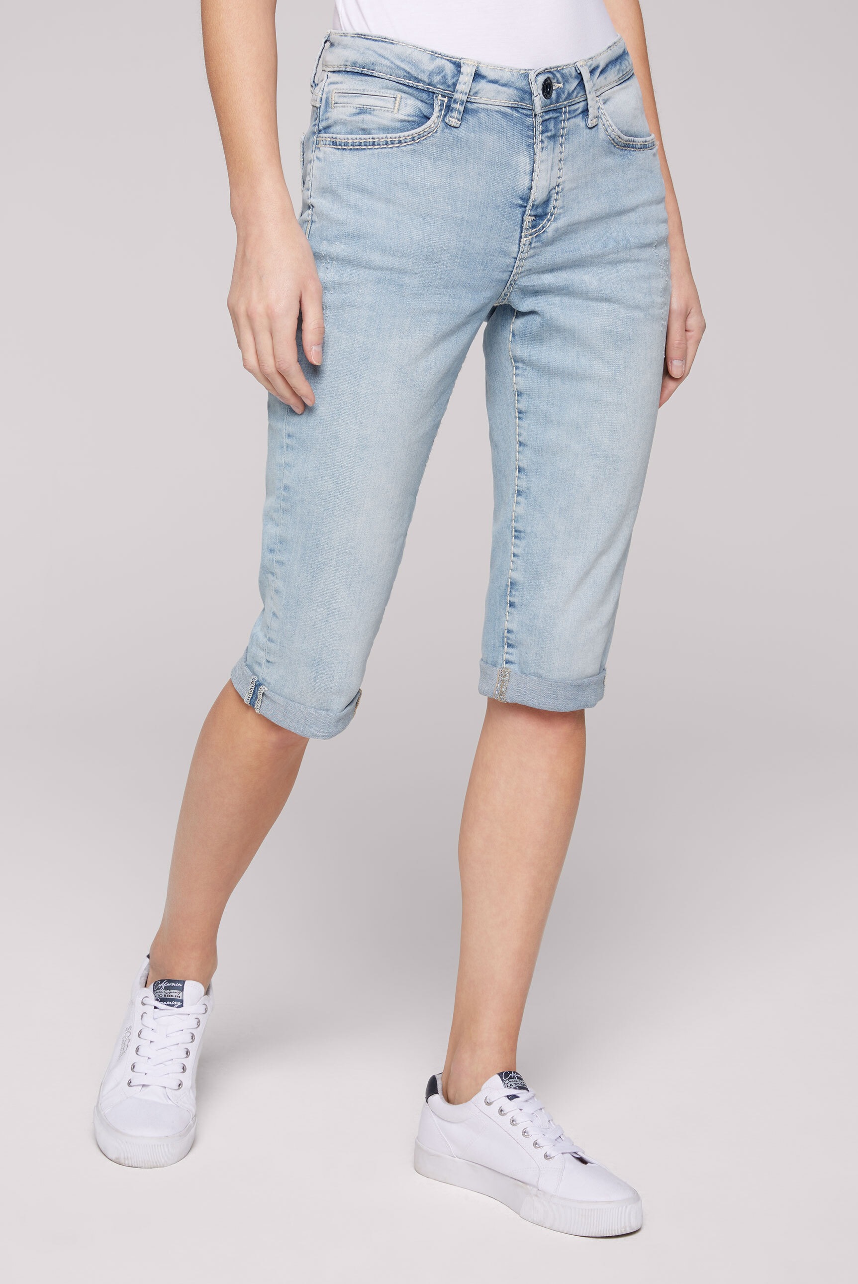 SOCCX Jeansshorts, mit Destroy-Effekten kaufen