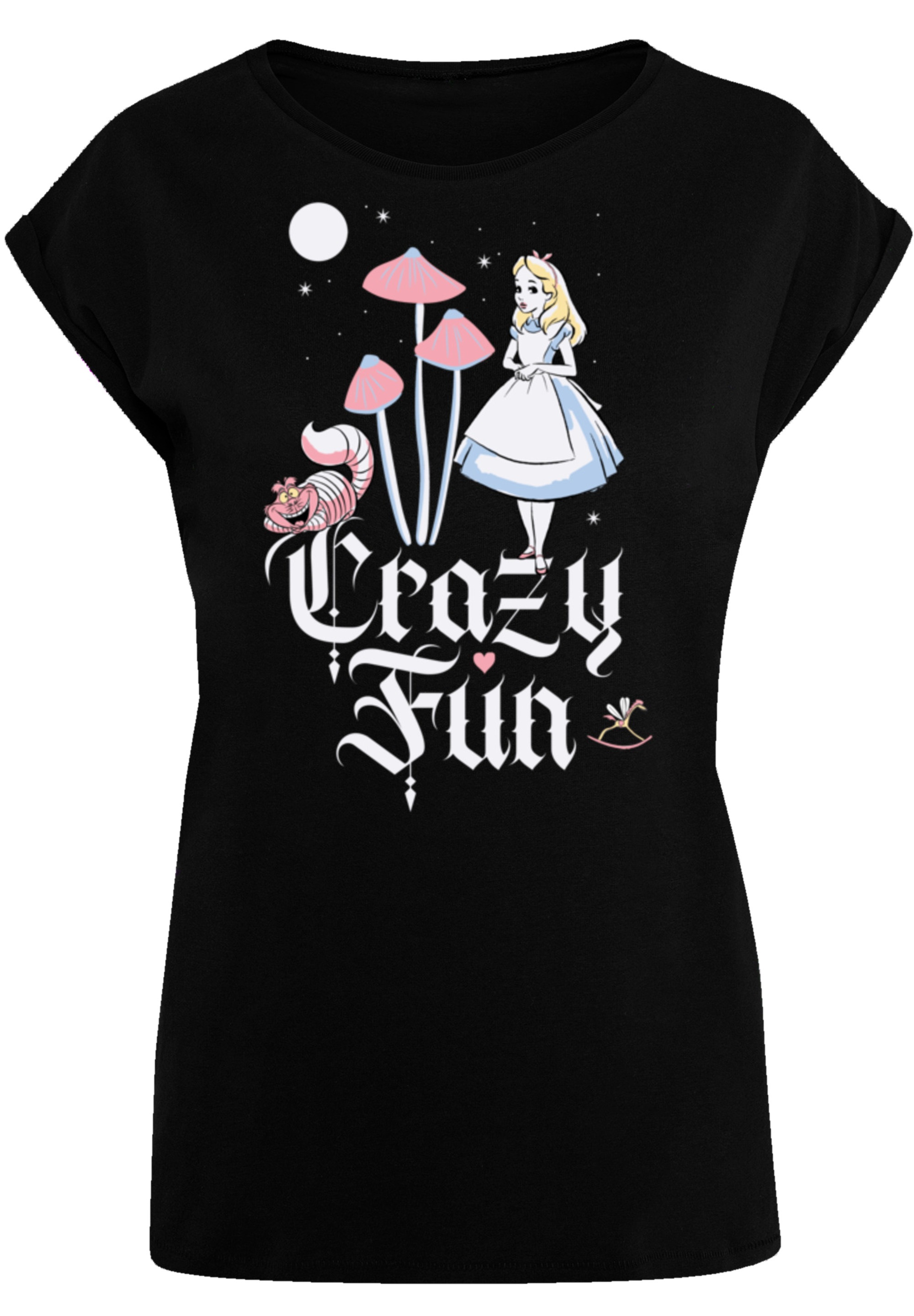 F4NT4STIC T-Shirt I\'m im Premium | Alice Qualität Crazy Wunderland »Disney walking Fun«