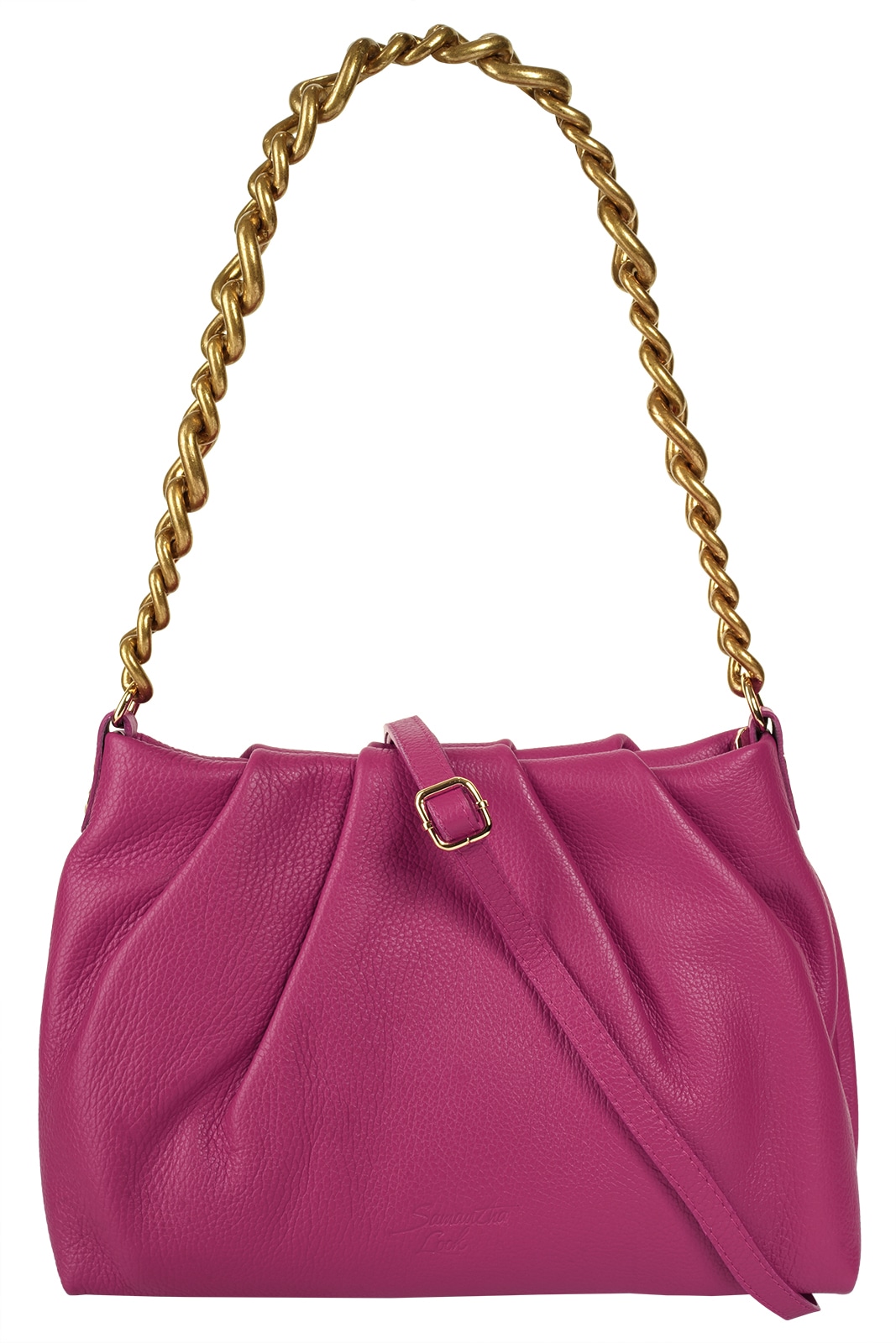 Samantha Look Umhängetasche, echt Leder, Made in Italy kaufen