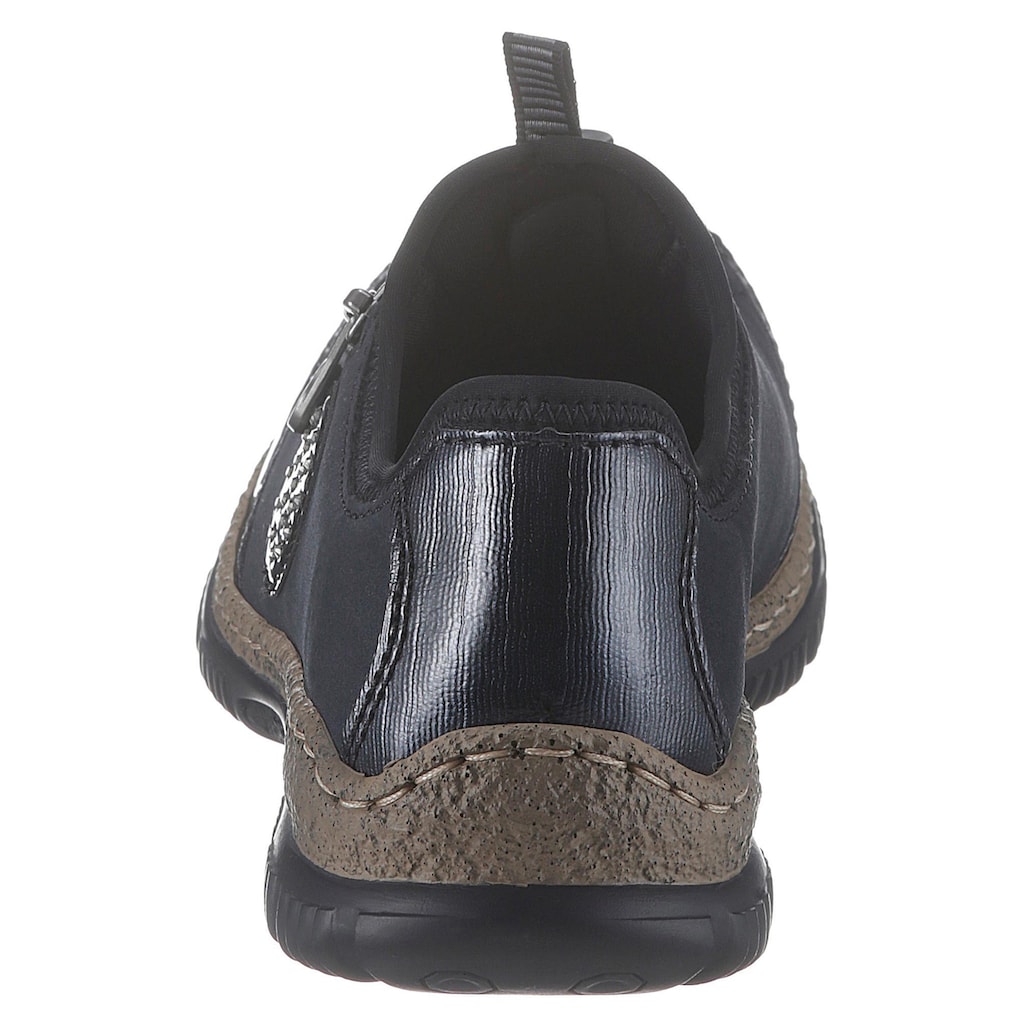 Rieker Slip-On Sneaker, mit MemoSoft-Ausstattung