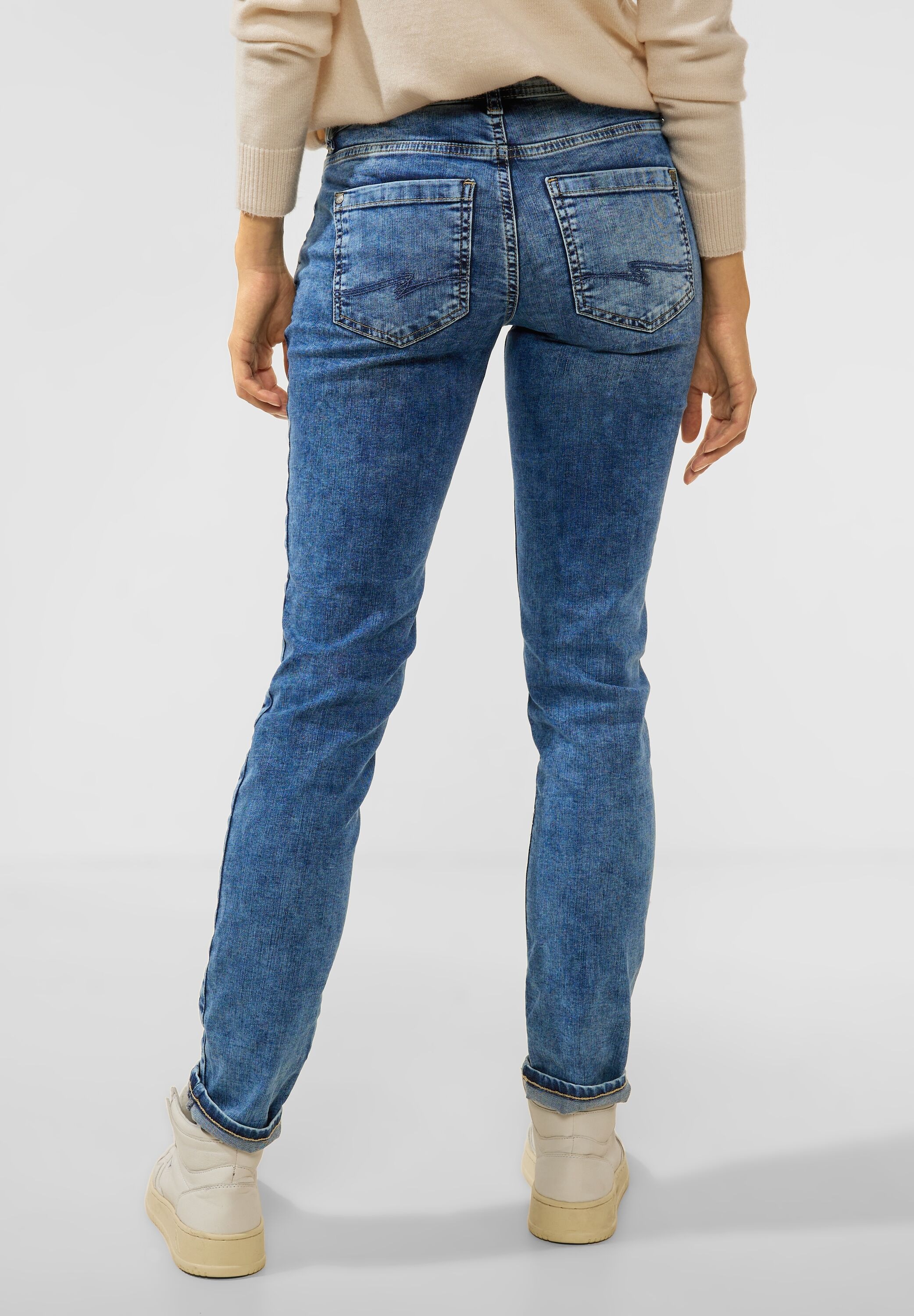 STREET ONE Comfort-fit-Jeans, Middle Waist bestellen