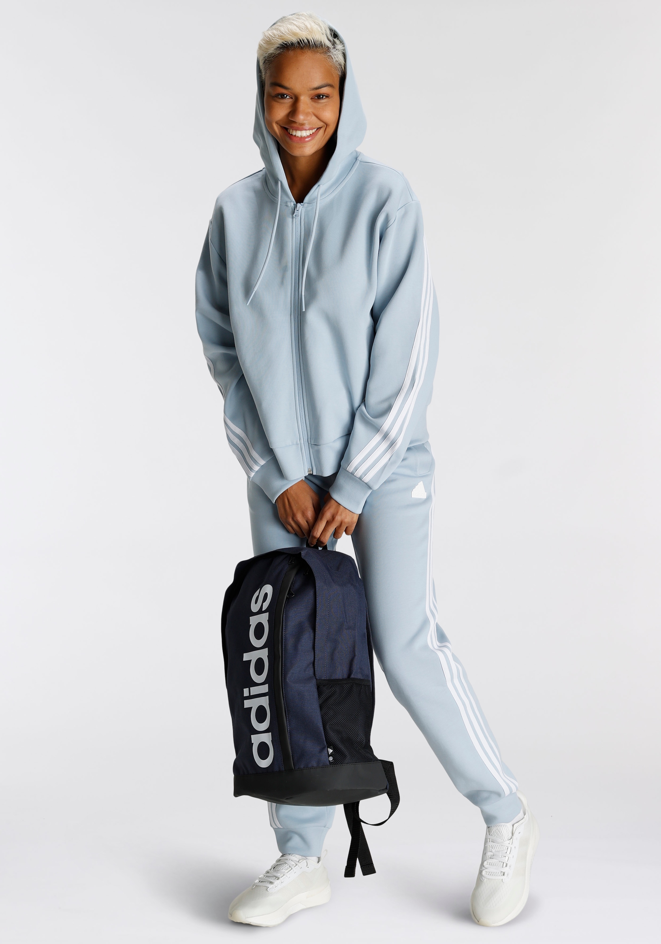 tlg.) Kapuzensweatjacke adidas ICONS (1 »FUTURE Sportswear online KAPUZENJACKE«, 3STREIFEN
