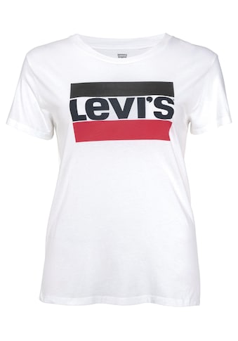 Levi's® Plus Rundhalsshirt »Graphic Sport«, Logoprint kaufen