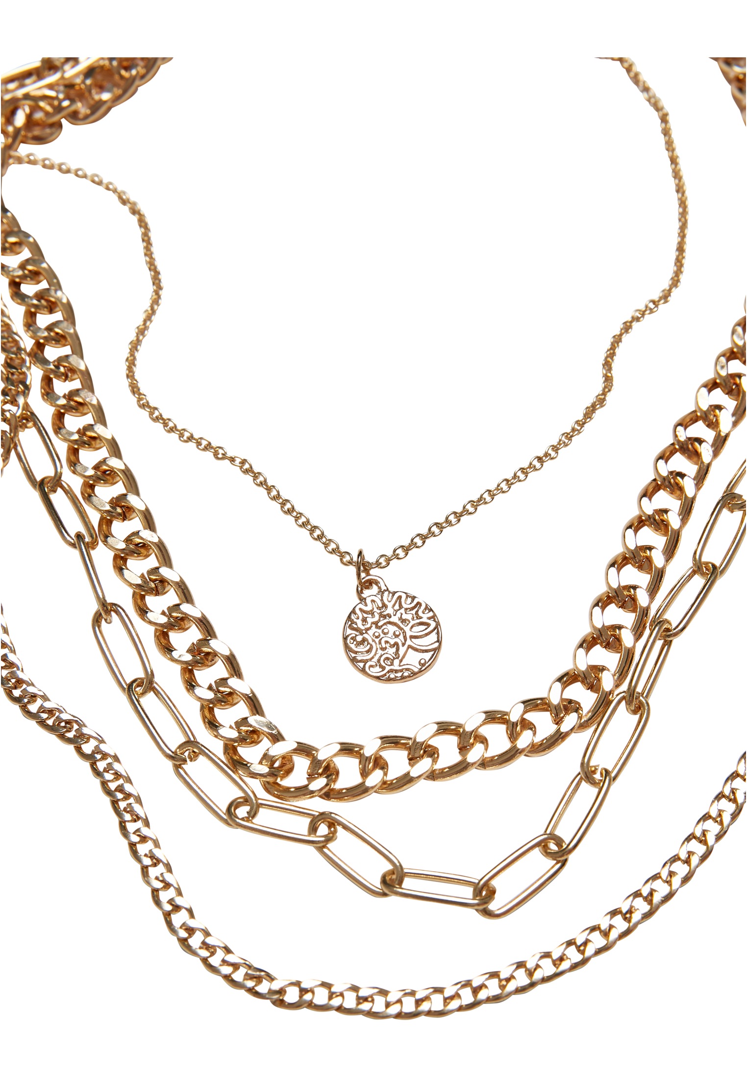 URBAN CLASSICS Schmuckset »Accessoires Penumbra Layering Necklace«, (1 tlg.)  online kaufen | I\'m walking