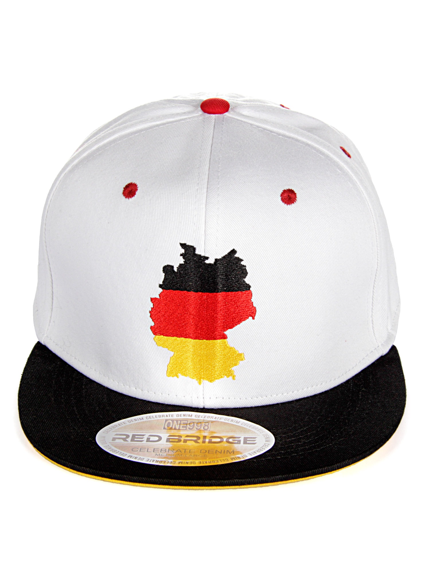 Deutschland-Stickerei | Baseball I\'m Onlineshop RedBridge walking trendiger im mit »Shoreham«, Cap