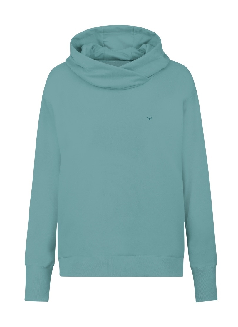Trigema Sweatshirt online leichter I\'m »TRIGEMA kaufen Hoodie | walking Sweat-Qualität« in