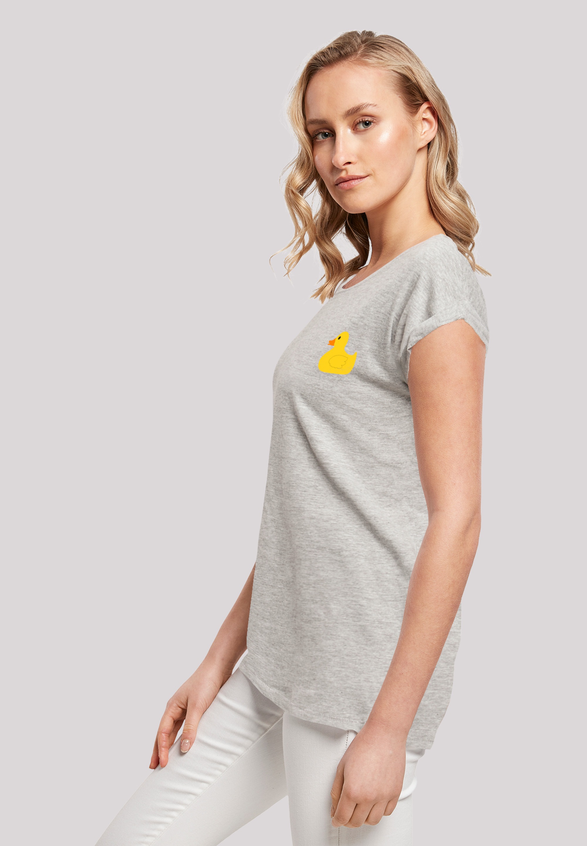 F4NT4STIC T-Shirt shoppen SLEEVE«, Duck Print »Yellow SHORT Rubber