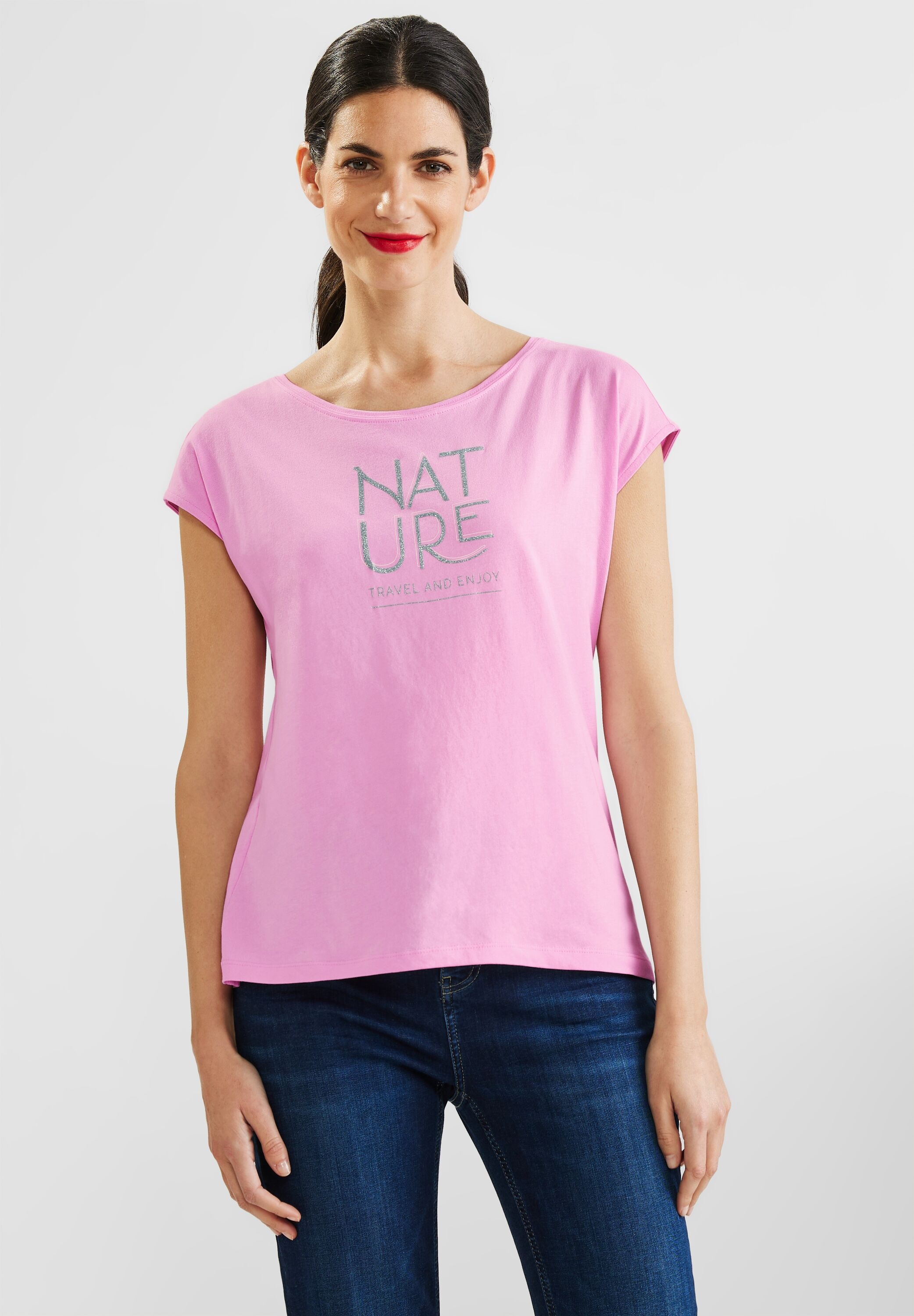 STREET ONE T-Shirt, in Unifarbe kaufen