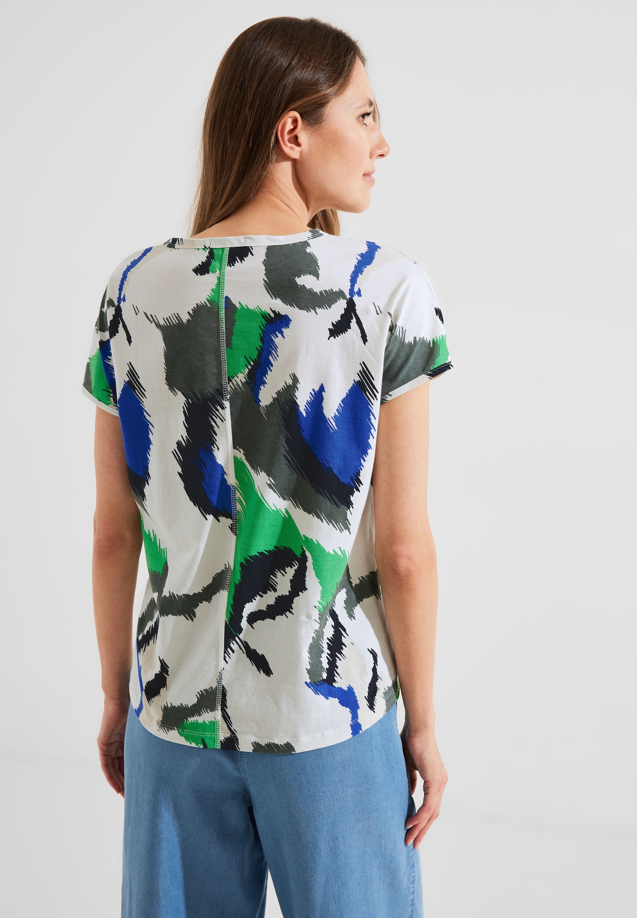 Cecil T-Shirt, mit V-Ausschnitt kaufen walking | I\'m