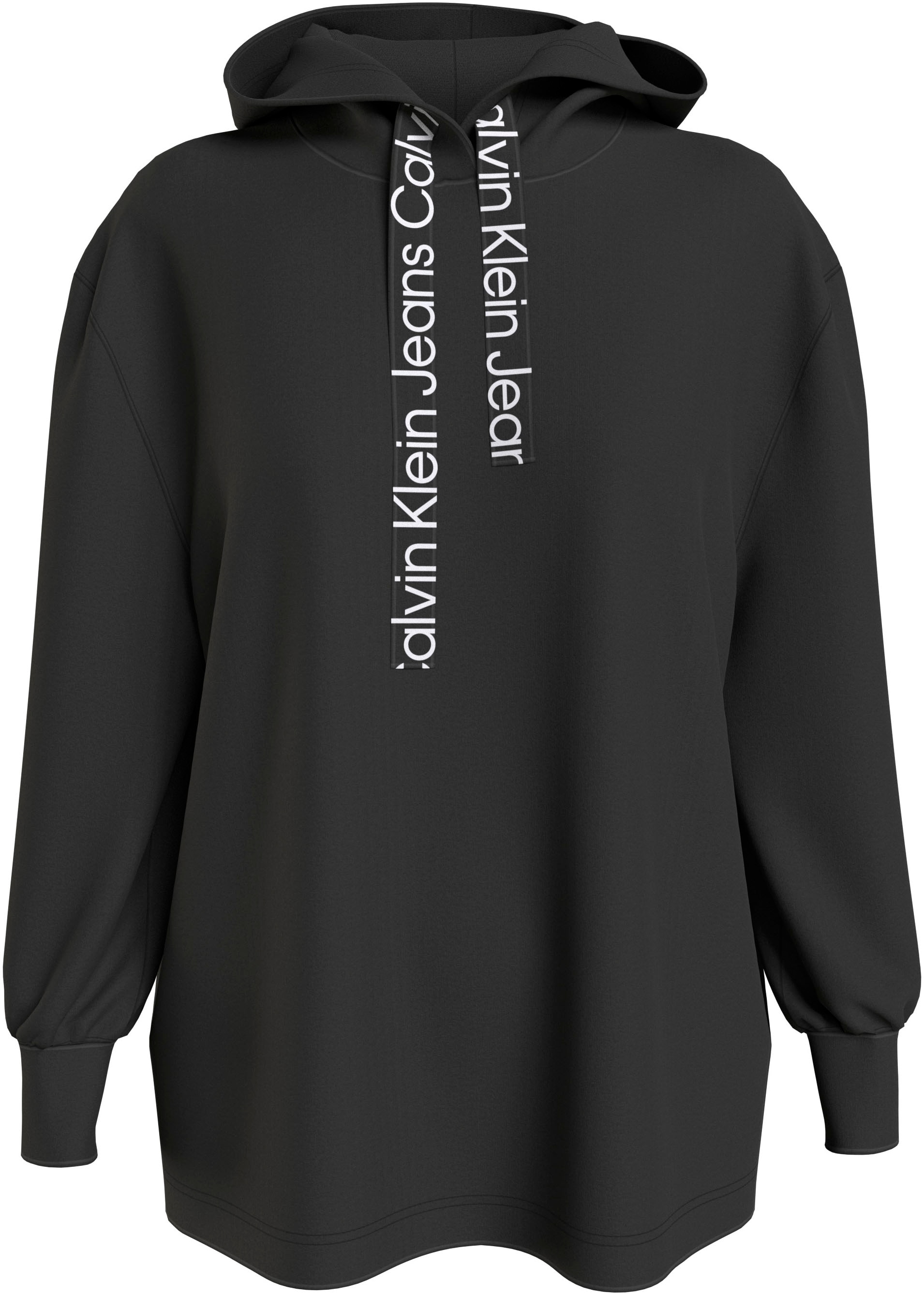 Calvin Klein Jeans DRAWCORD walking HOODIE« Kapuzensweatshirt »PLUS I\'m Plus | LOGO