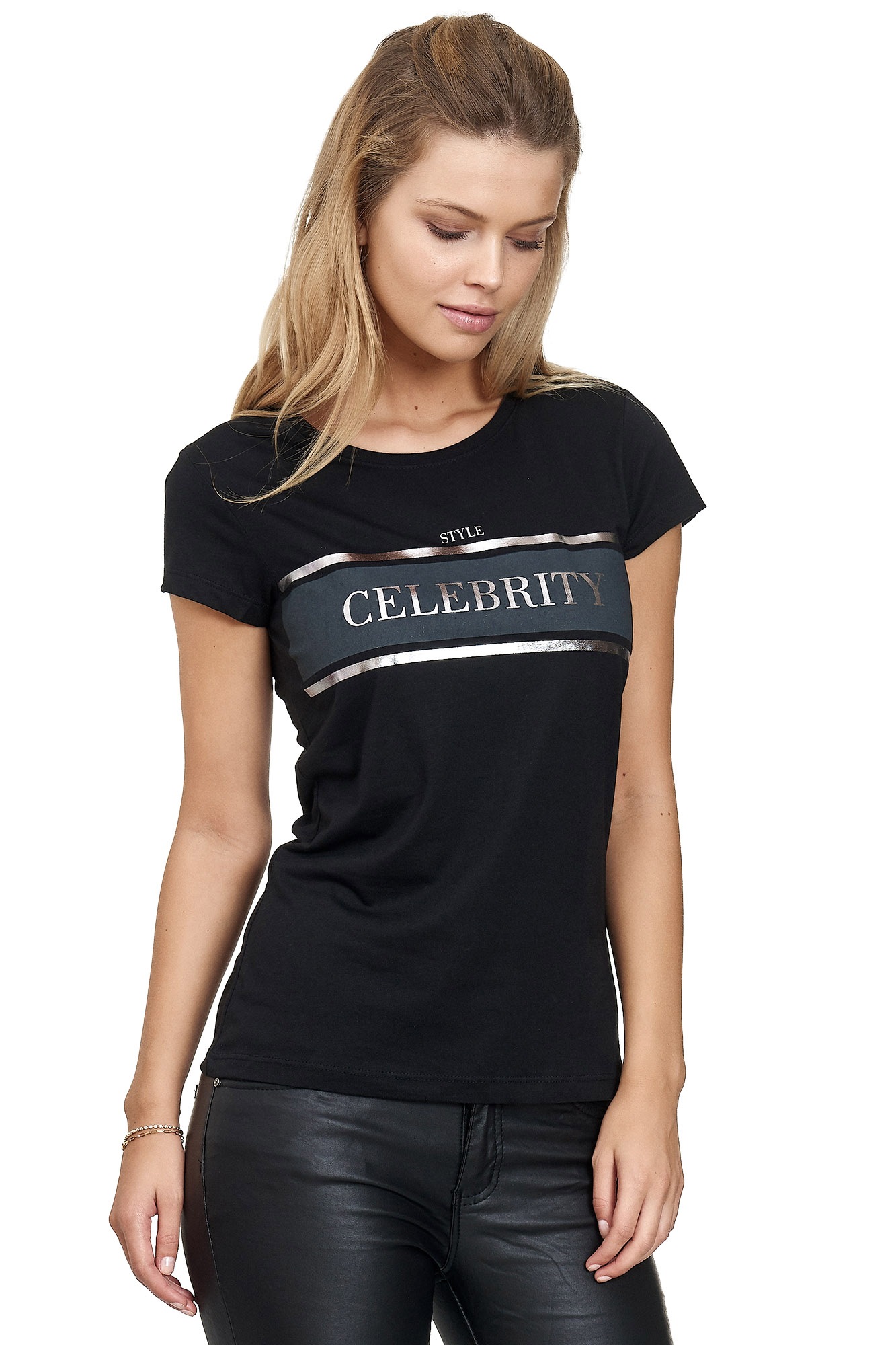 Decay T-Shirt, mit Glanz-Aufdruck shoppen | I'm walking