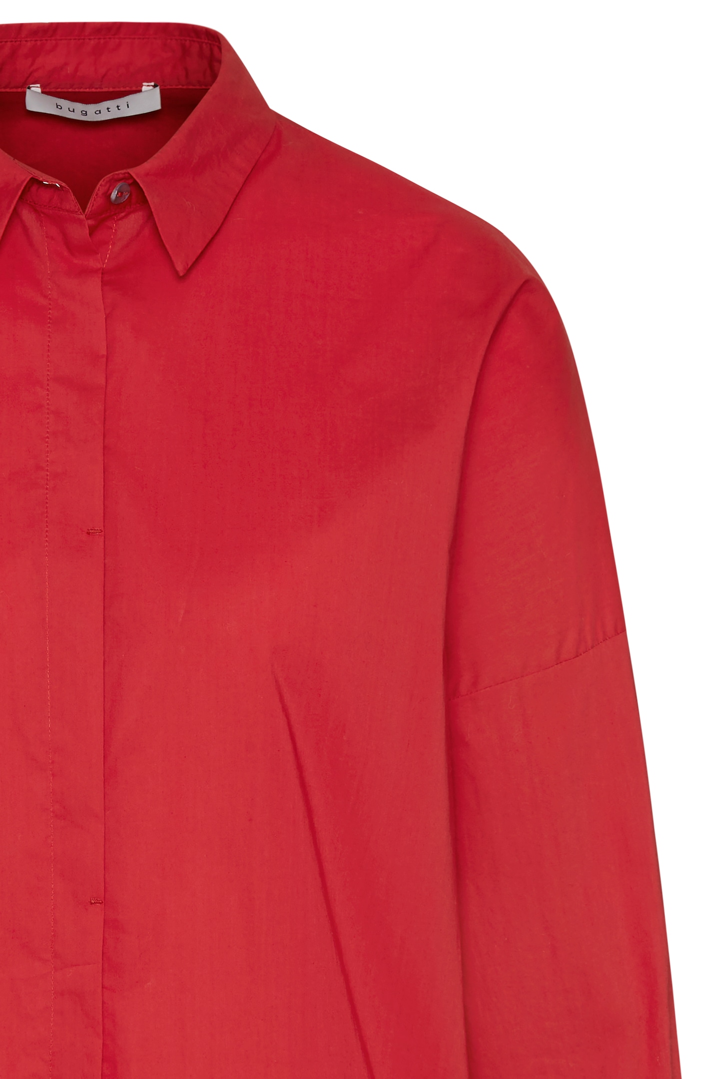 bugatti Langarmbluse in schöner roten Farbe | Blusenkleider