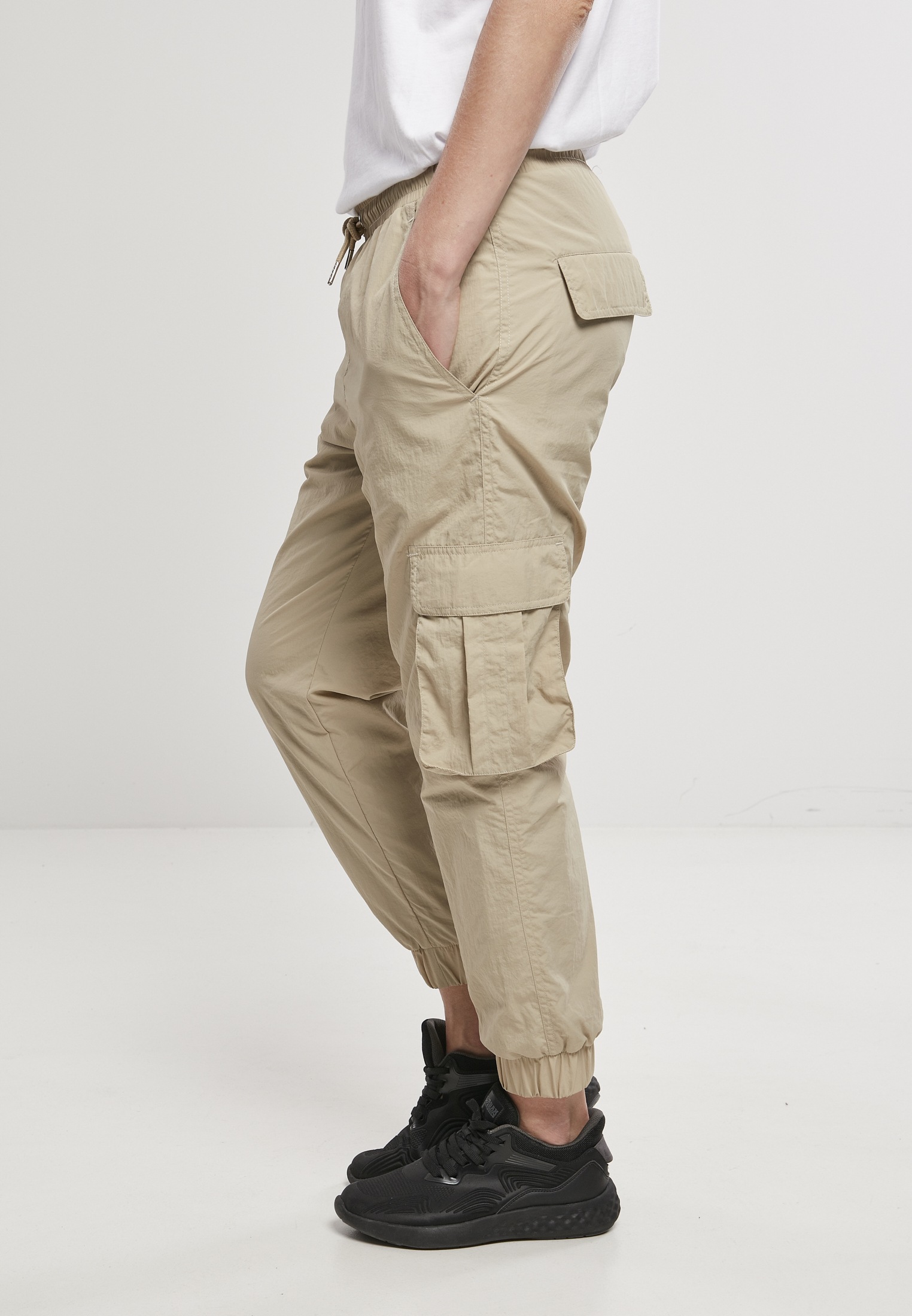 walking Nylon shoppen Cargohose | (1 High Ladies Waist tlg.) Pants«, I\'m Cargo URBAN Crinkle »Damen CLASSICS