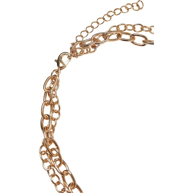 URBAN CLASSICS Edelstahlkette »Accessoires Diamond Zodiac Golden Necklace«  im Onlineshop | I'm walking