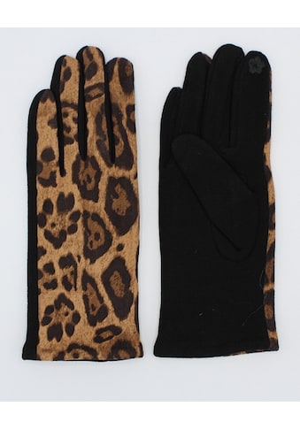 leslii Lederhandschuhe »Leo Muster«, mit modischem Leopardenmuster kaufen
