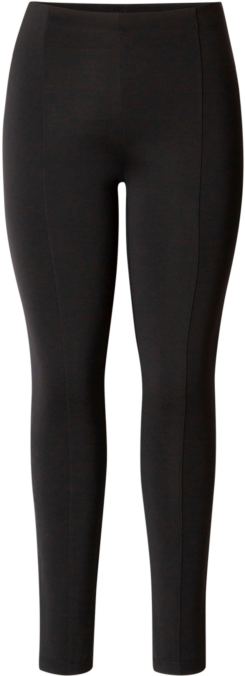 Base Level Curvy Treggings Ada Ziernähte auf den Beinen