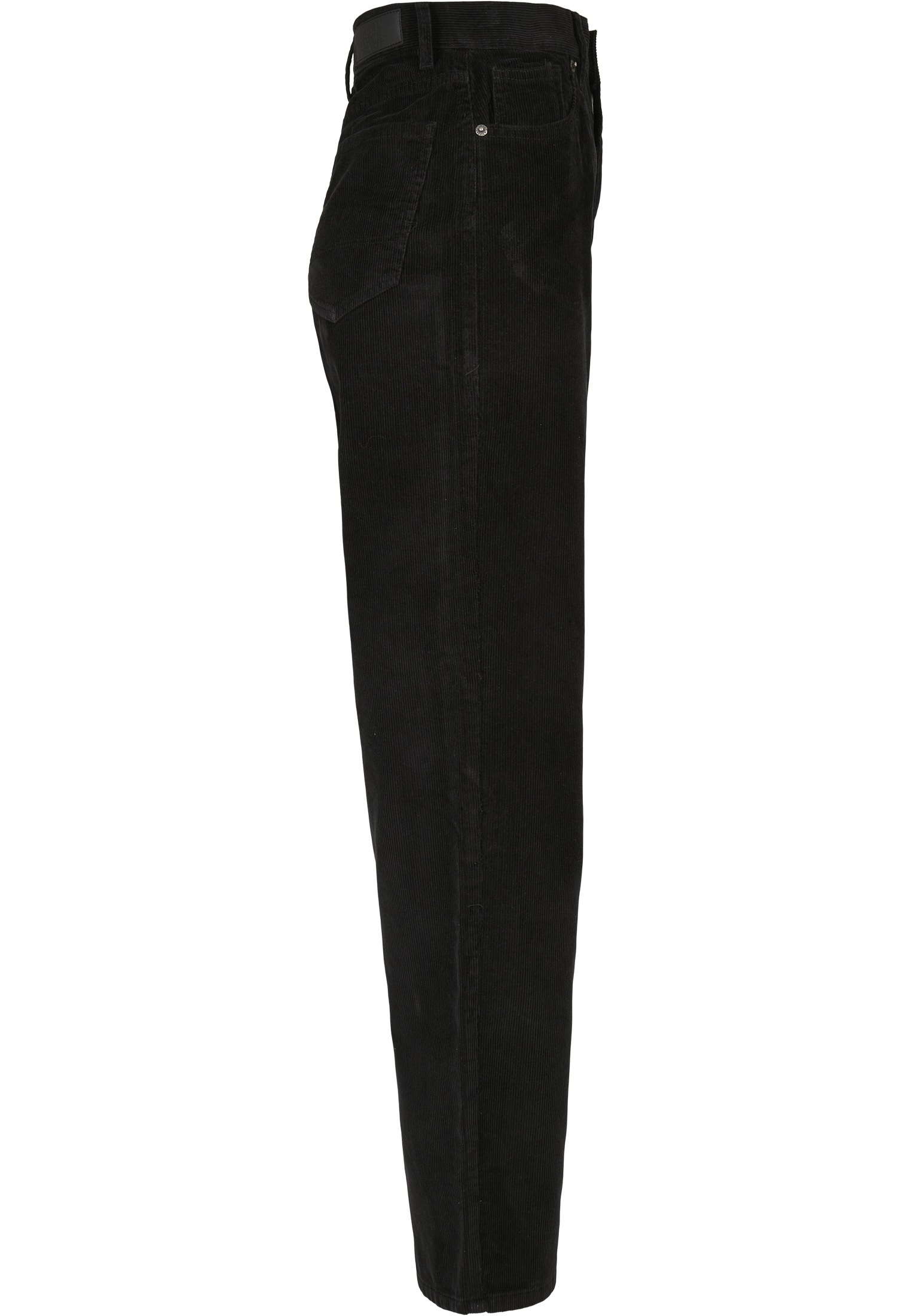 URBAN CLASSICS Jerseyhose »Damen Ladies High Waist 90´S Wide Leg Corduroy  Pants«, (1 tlg.) kaufen