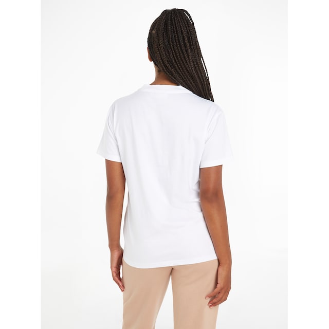Calvin Klein T-Shirt »METALLIC MICRO LOGO T SHIRT« online kaufen | I'm  walking
