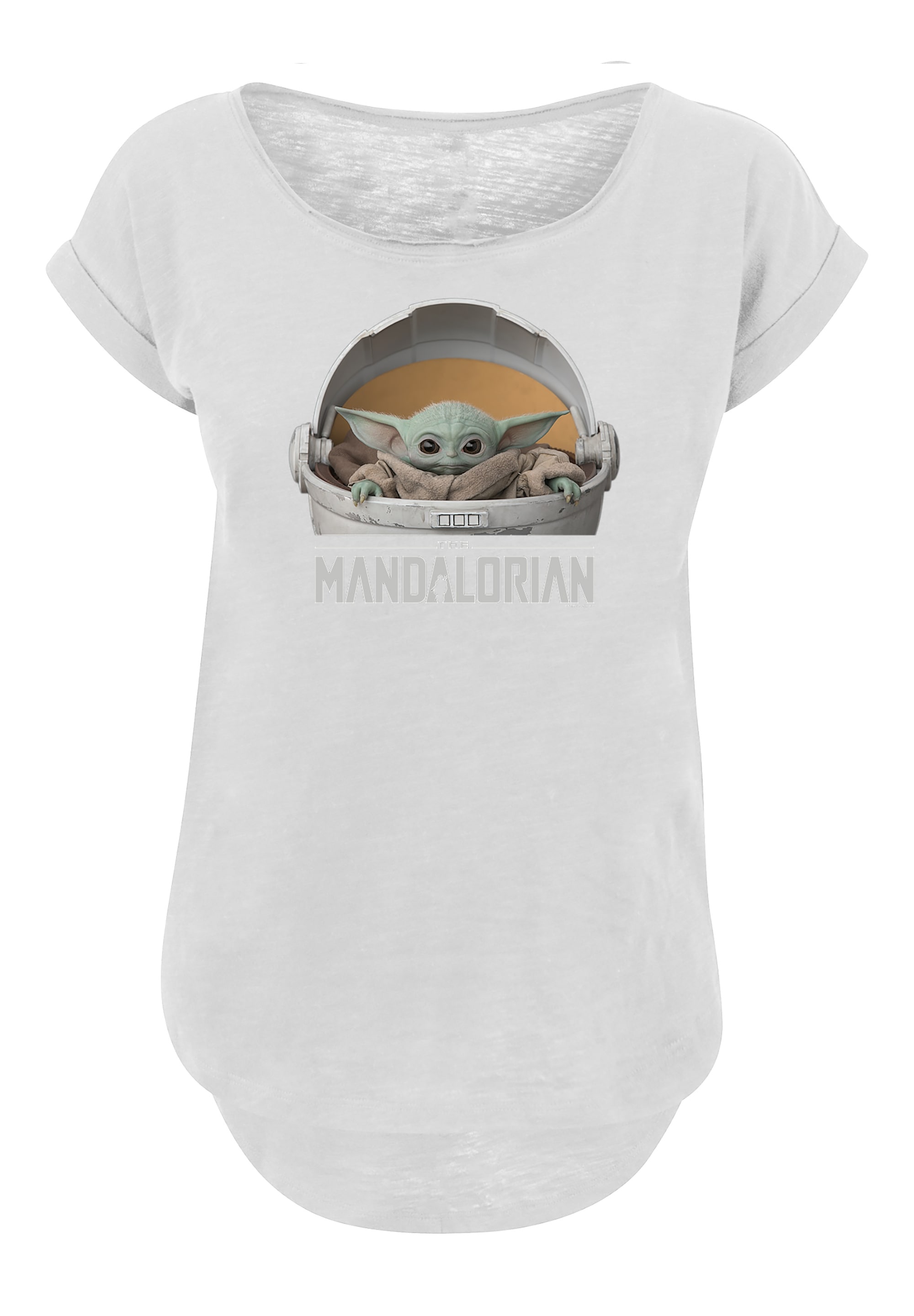 The Wars »Star T-Shirt Baby Mandalorian shoppen Yoda«, Print F4NT4STIC