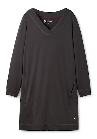 Sheego Sweatkleid »Relax-Kleid«, aus Interlock, mit tiefem V-Ausschnitt kaufen