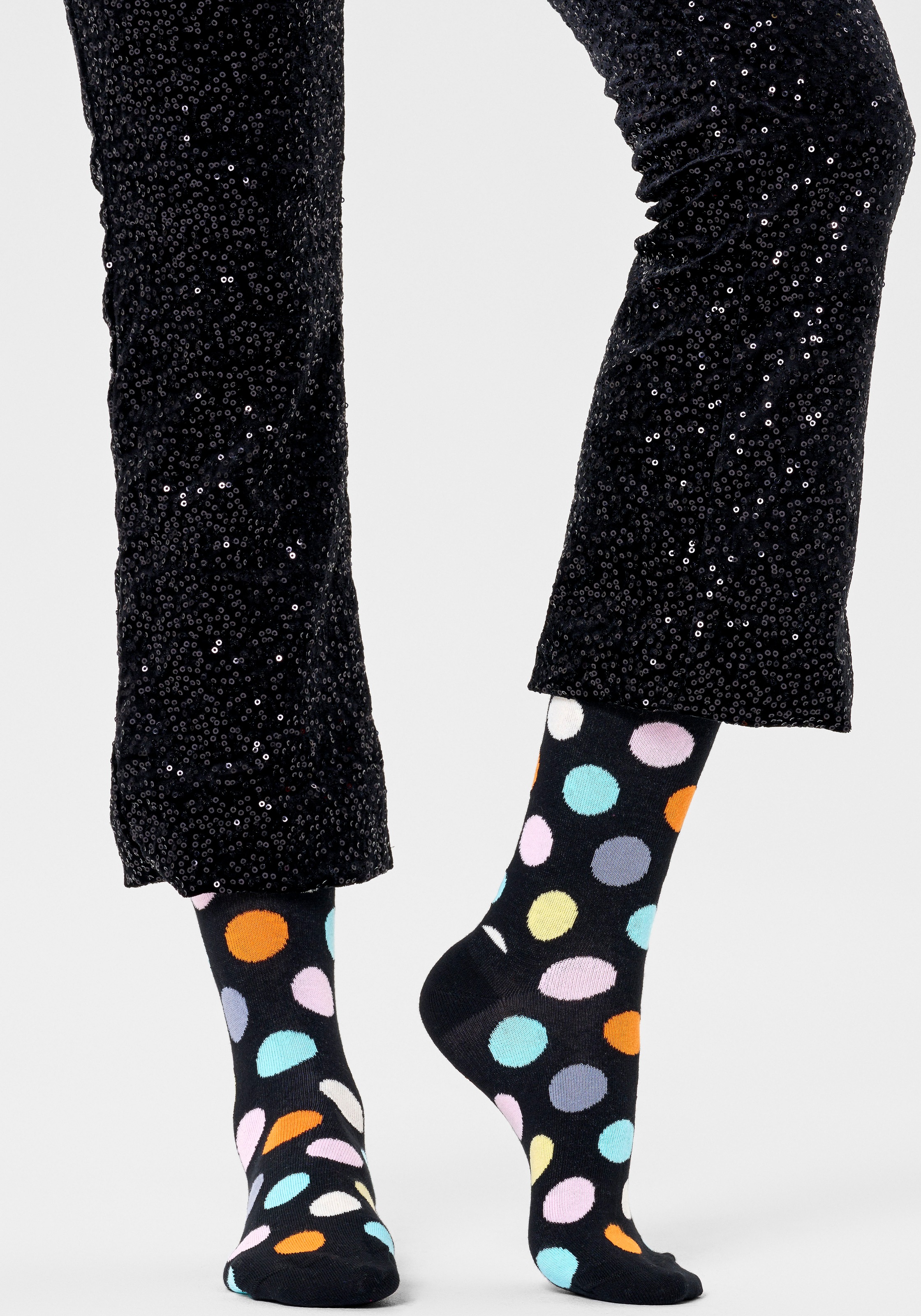 Happy Socks Socken, (3 Paar), I\'m im Socks Strip & | Diamond Dot Big & Faded Onlineshop walking