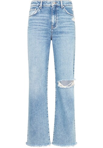 Mavi Straight-Jeans »BARCELONA«, mit ausgefranster Kante am Beinabschluss kaufen