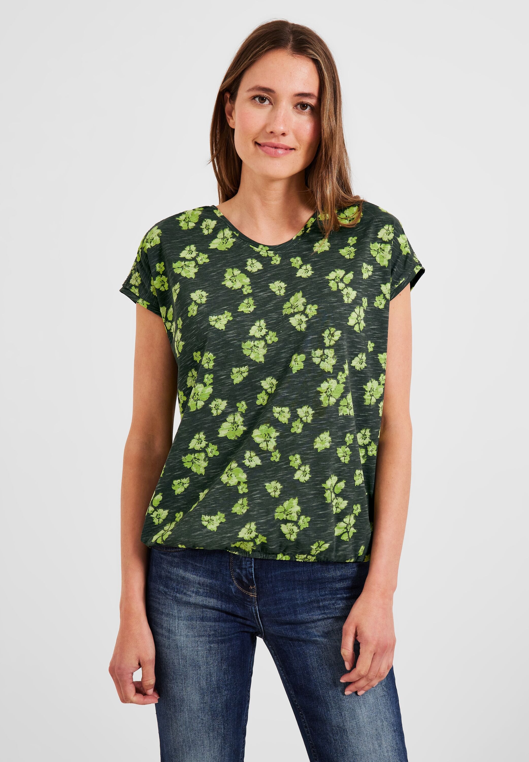 Cecil online Baumwolle Print-Shirt, reiner aus
