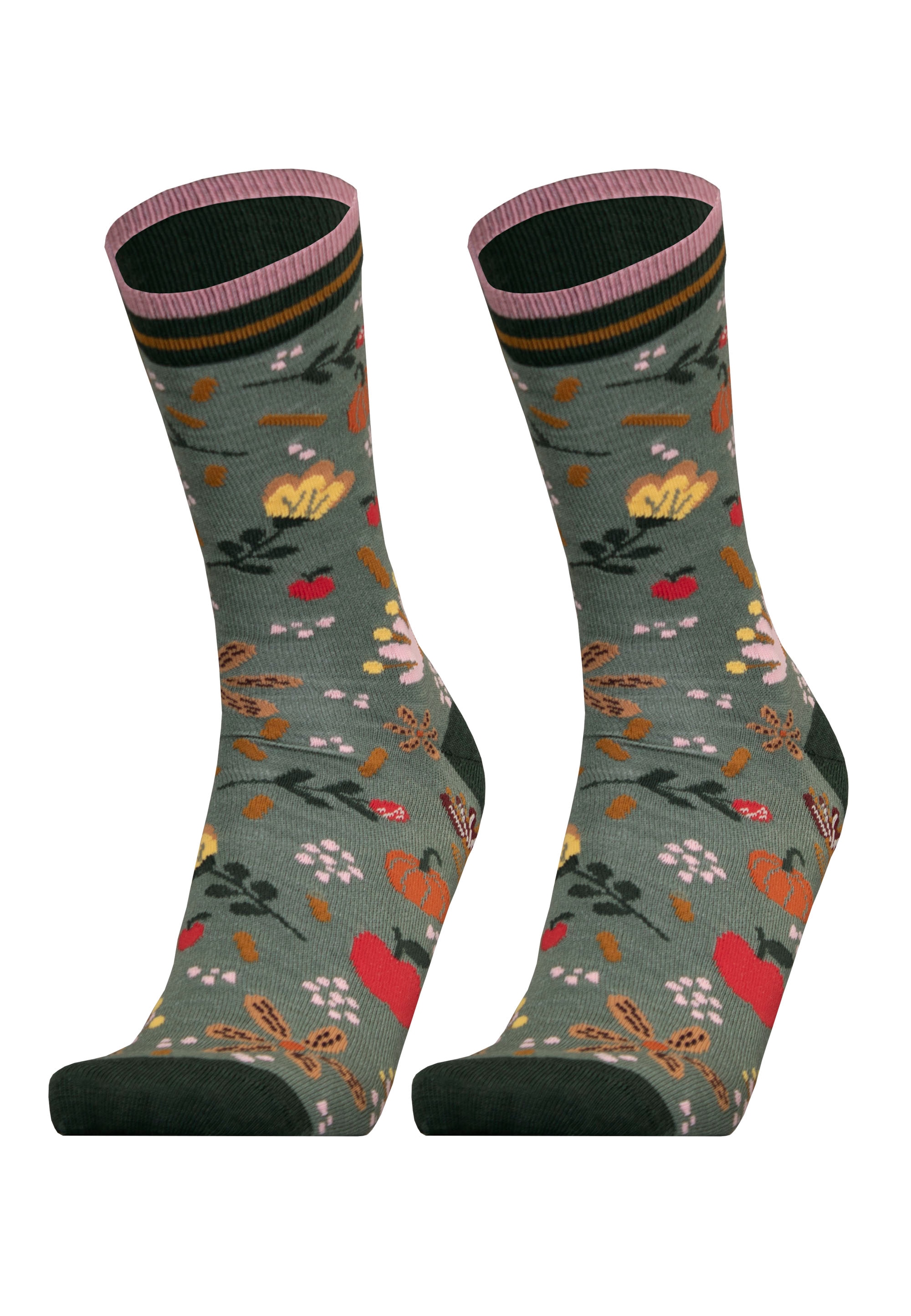 Socken I\'m UphillSport Onlineshop Paar), 2er Design im in nahtlosem | Pack«, GARDEN »AUTUMN (2 walking