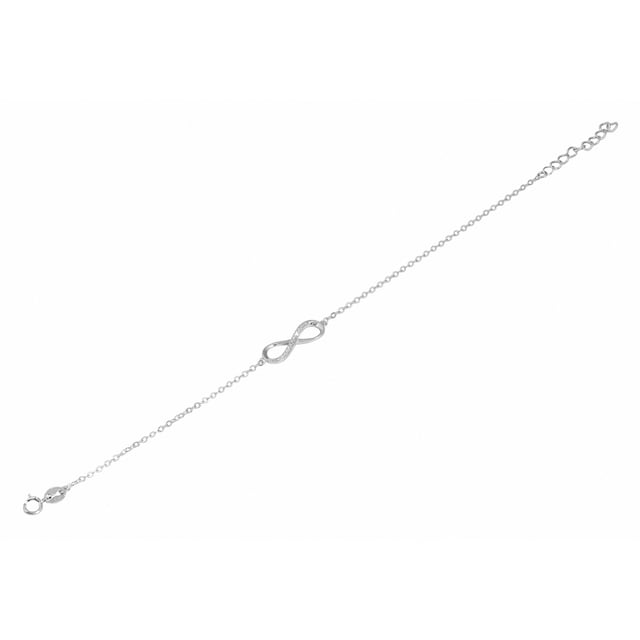 Adelia´s Armband »keine Unendlichzeichen aus 925 Silber mit Zirkonia 20 cm«  im Onlineshop | I'm walking