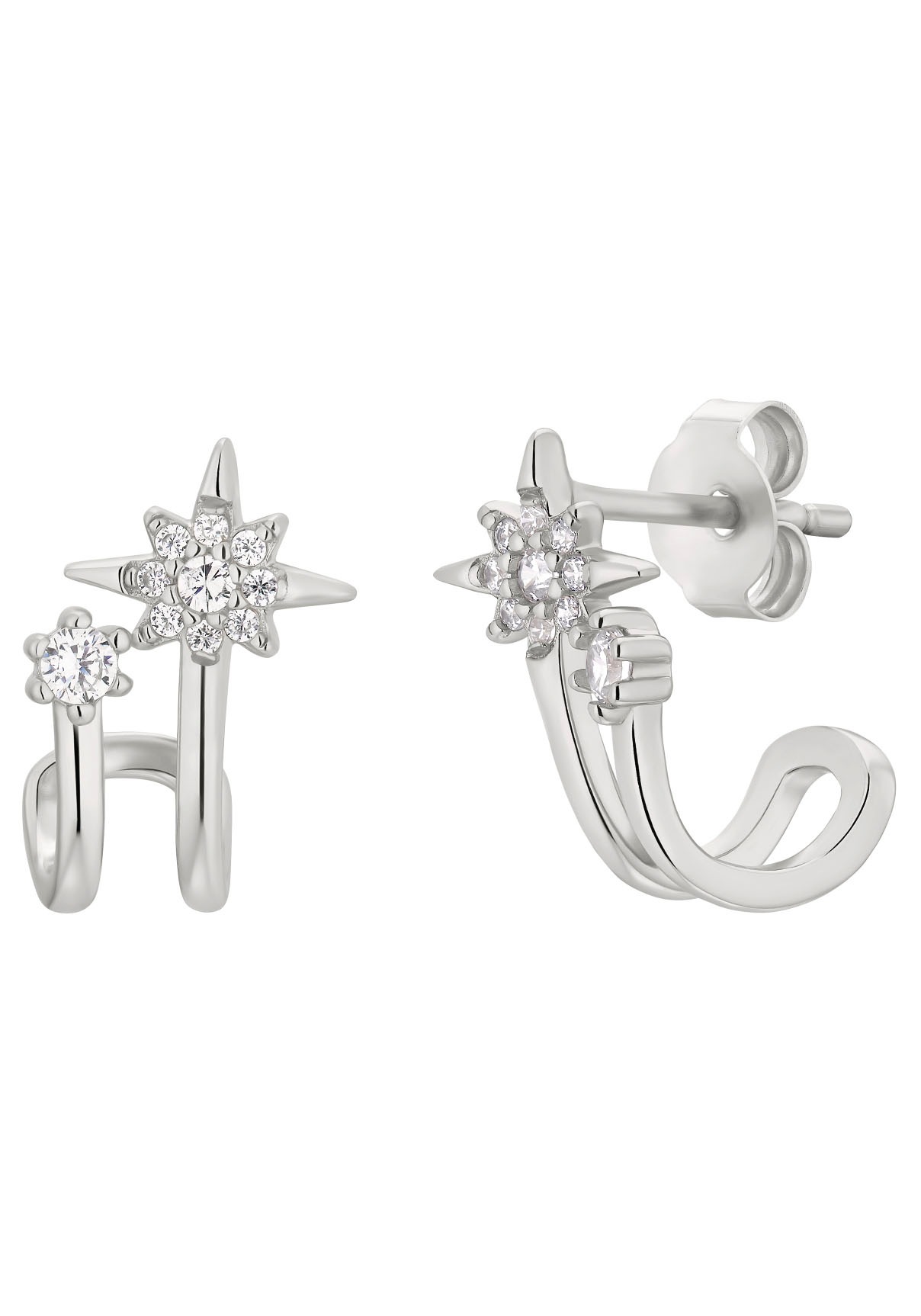 Noelani Paar Ohrstecker »Stars, 2034681, 2034682«, mit Zirkonia kaufen