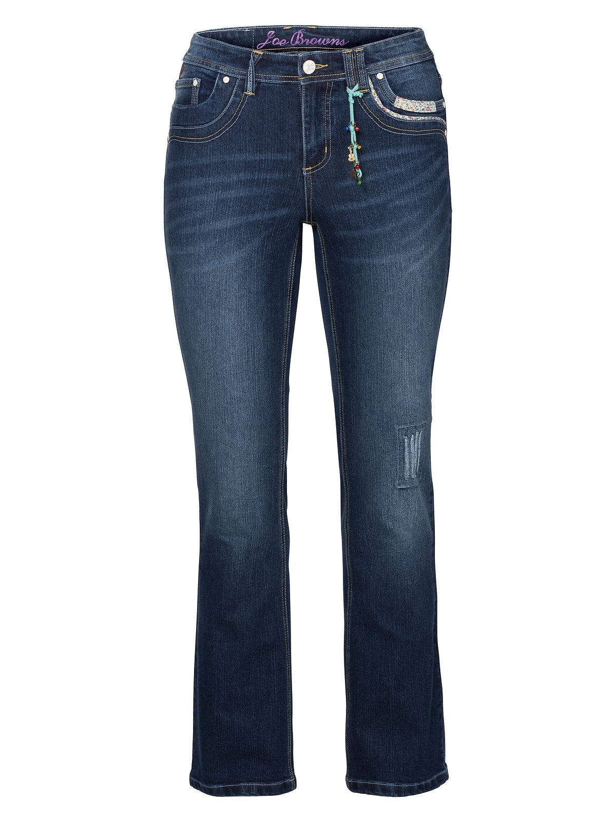 sheego by Joe Browns Bootcut-Jeans »Große Größen«, Pailletten am bestellen mit Bund