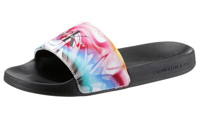 Calvin Klein Jeans Badepantolette »SLICE Pride«, im trendigen Farbverlauf kaufen