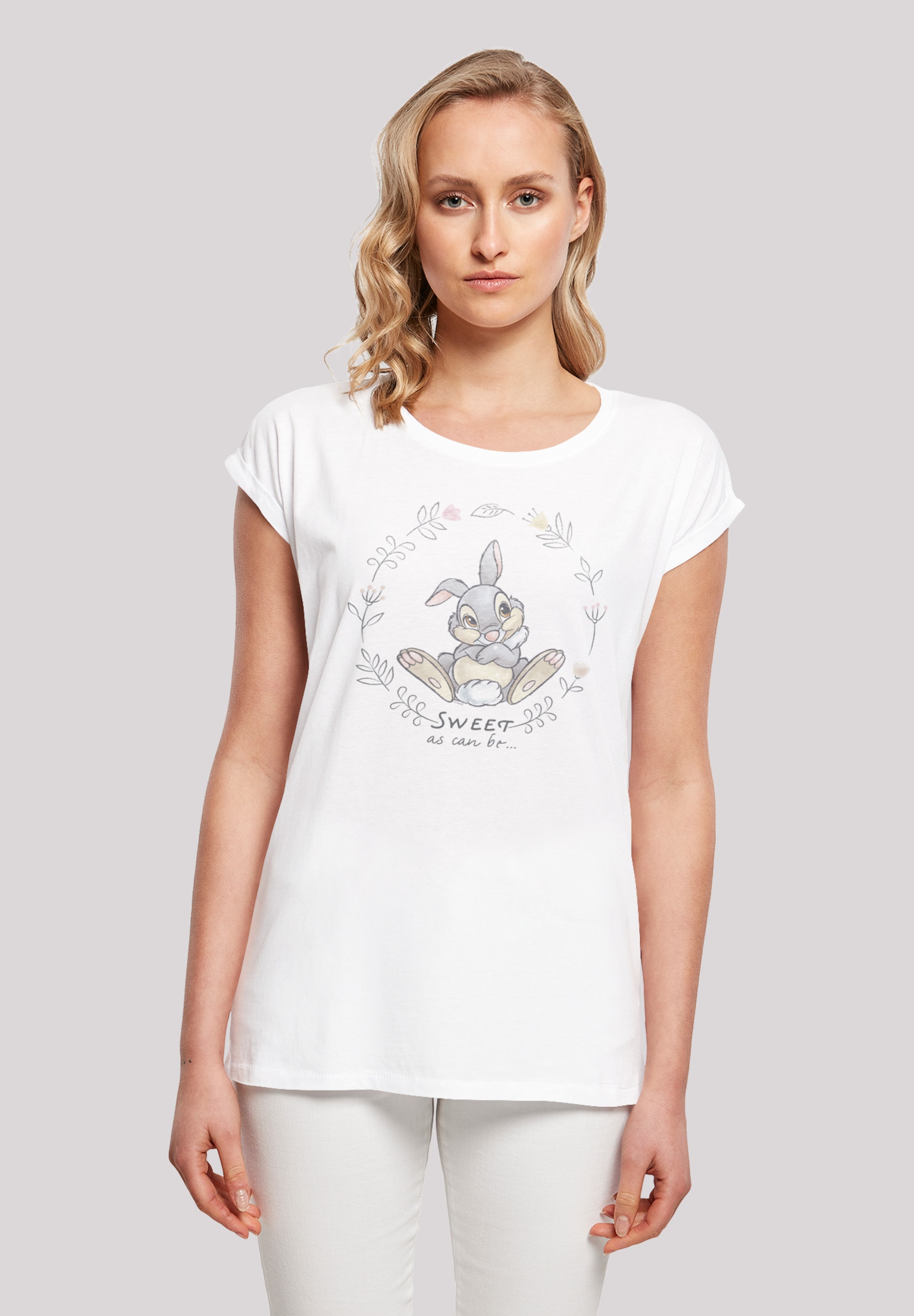 | Thumper T-Shirt Bambi F4NT4STIC Print walking Sweet shoppen Be«, As »Disney I\'m Can Klopfer