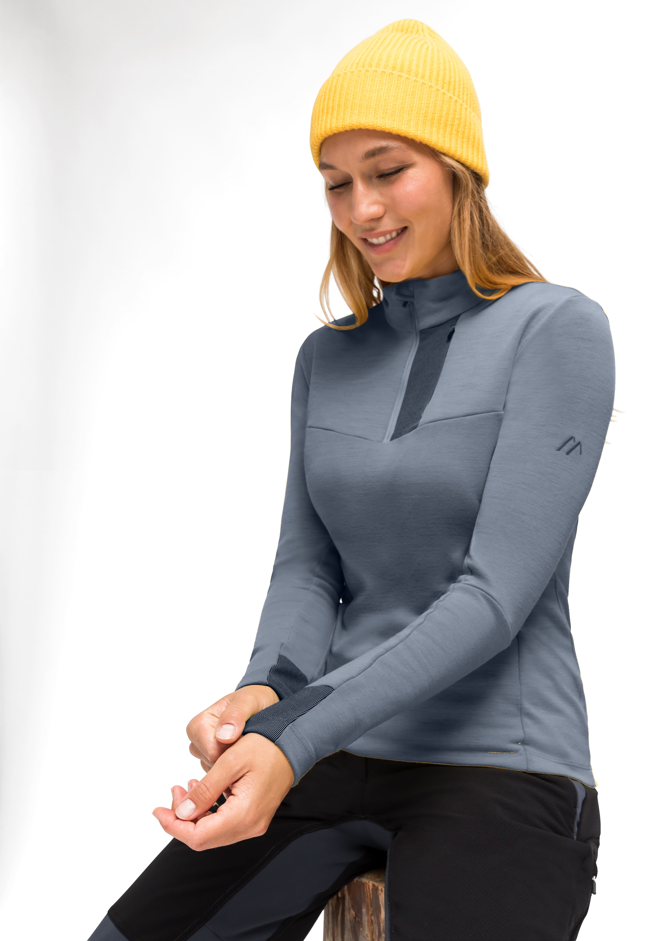 Maier Sports Funktionsshirt »Skutvik für Midlayer bestellen W«, HZ hohe Damen, funktionaler Atmungsaktivität