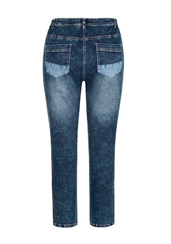 MIAMODA 5-Pocket-Jeans, in zweifarbiger Optik kaufen
