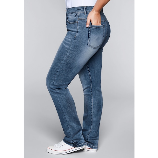 Neueste Produkte aus dem Ausland 2024 Sheego Gerade Jeans »Große Größen«, Bodyforming-Effekt bestellen mit