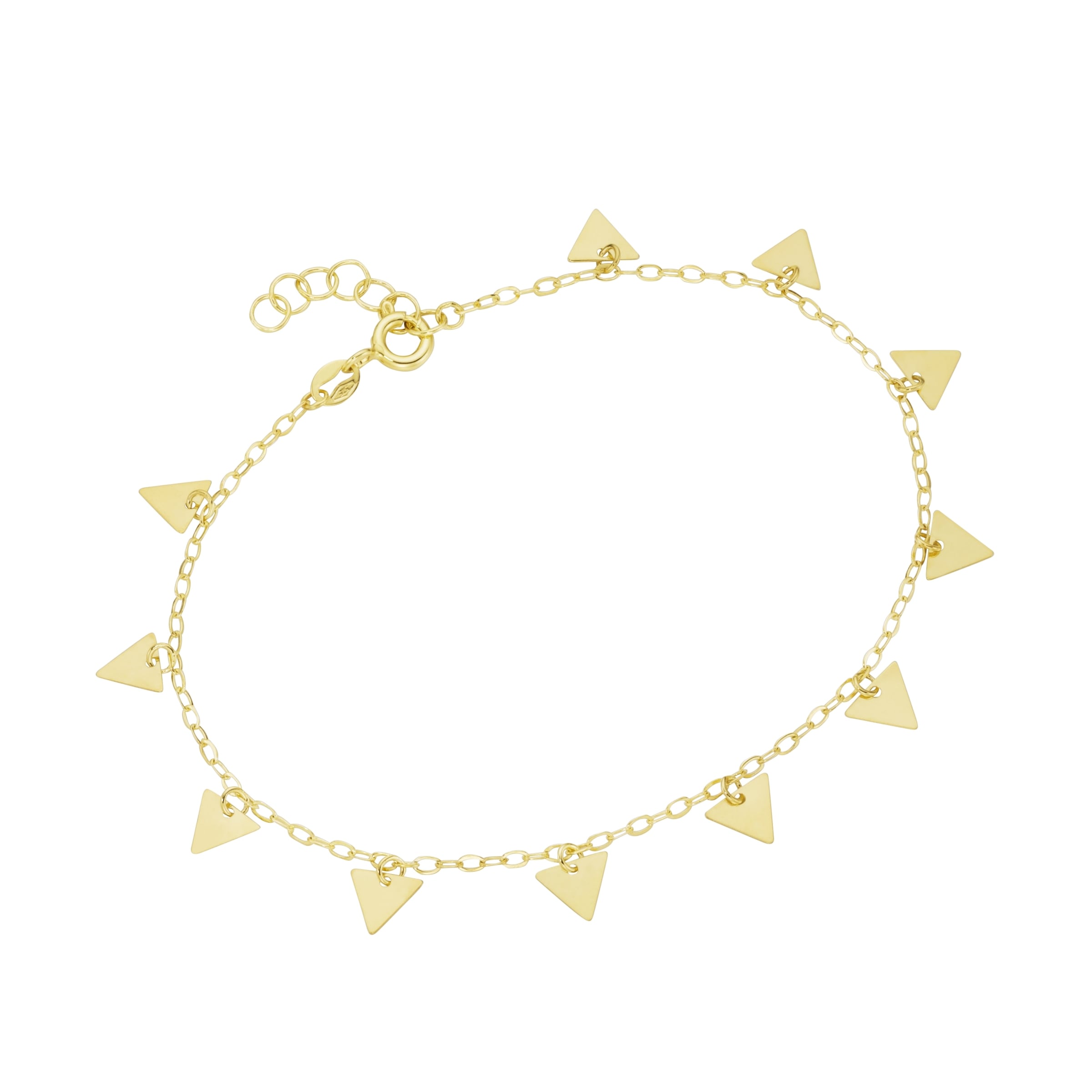 Luigi Merano Armband »mit Dreieck I\'m 375« - | kaufen walking Gold Anhängern