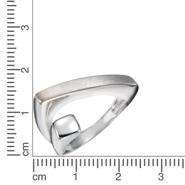 Vivance Fingerring »925 Silber rhodiniert 13,5mm breit« online kaufen | I\'m  walking