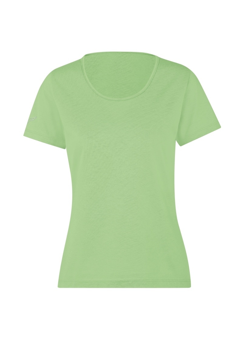 Trigema T-Shirt »TRIGEMA T-Shirt DELUXE Baumwolle mit Kristallsteinen«  shoppen