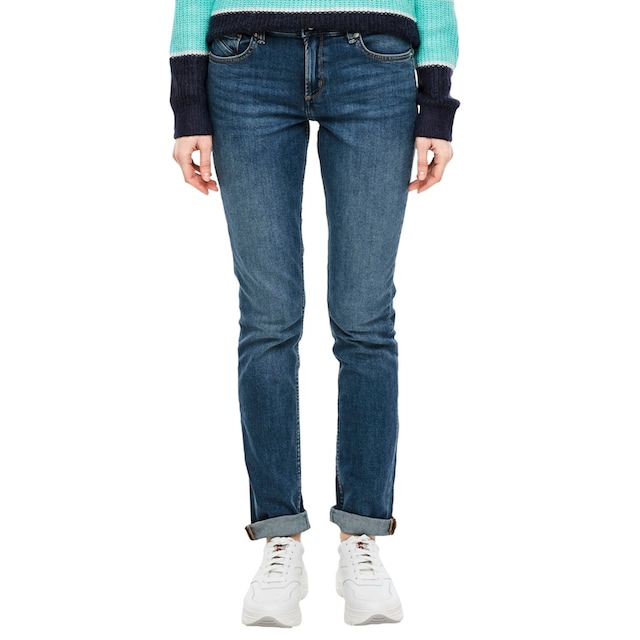 QS Slim-fit-Jeans »Catie Slim«, in typischer 5-Pocket Form shoppen | I'm  walking