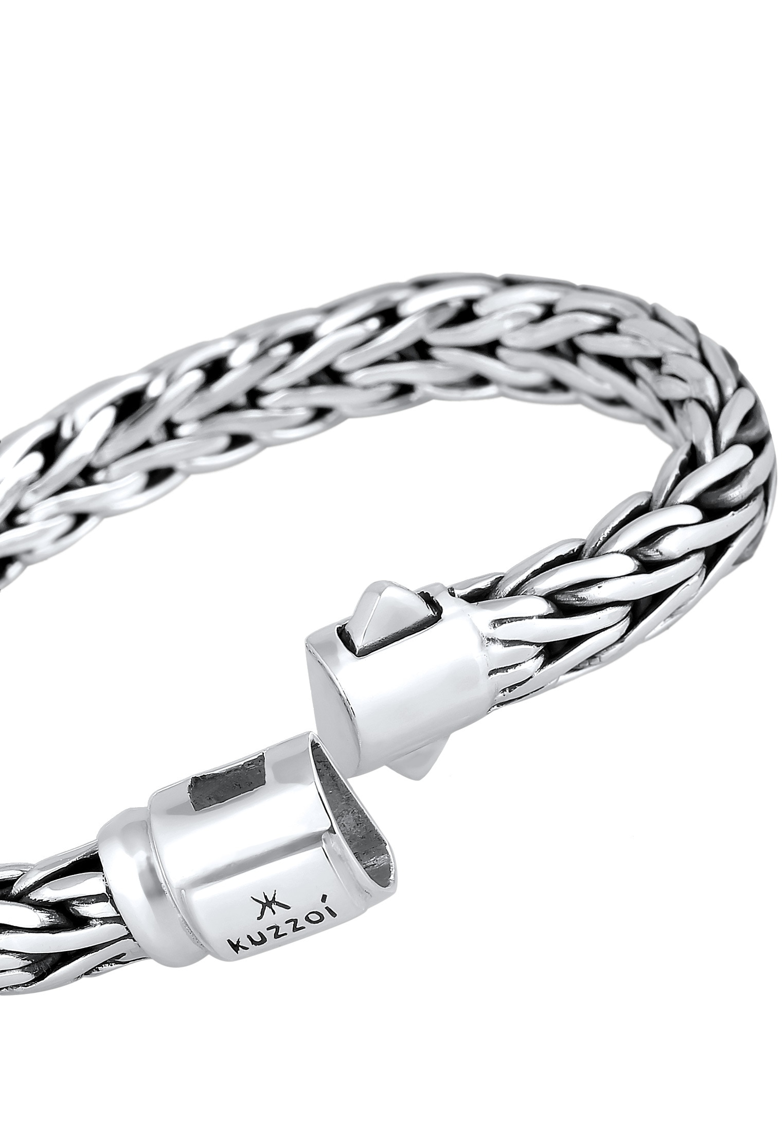 Silber« 925er I\'m bestellen Armband »Gliederarmband Zopfmuster | Unisex Kuzzoi walking