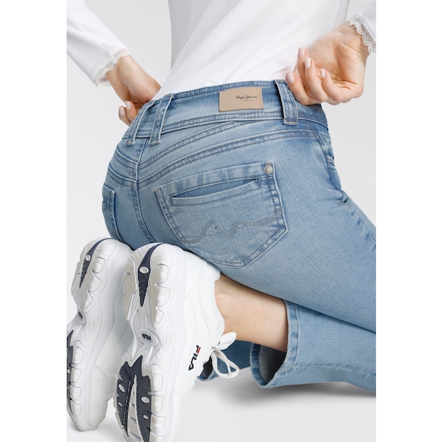 Pepe Jeans Straight-Jeans »GEN«, in schöner Qualtät mit geradem Bein und  Doppel-Knopf-Bund online