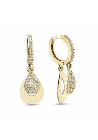 dKeniz Paar Ohrhänger »925/- Sterling Silber vergoldet Eleganz Ohrring« kaufen